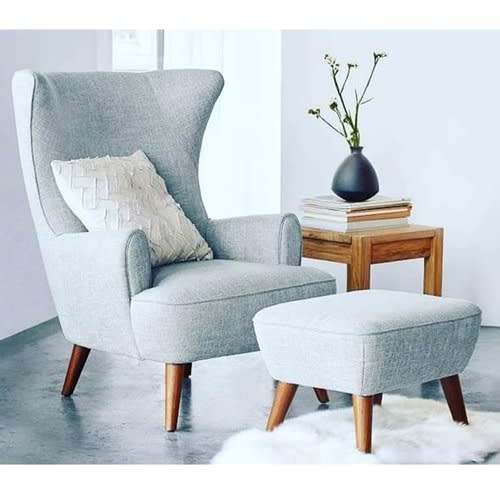 Blekn - Sky Arm Chair - Grey