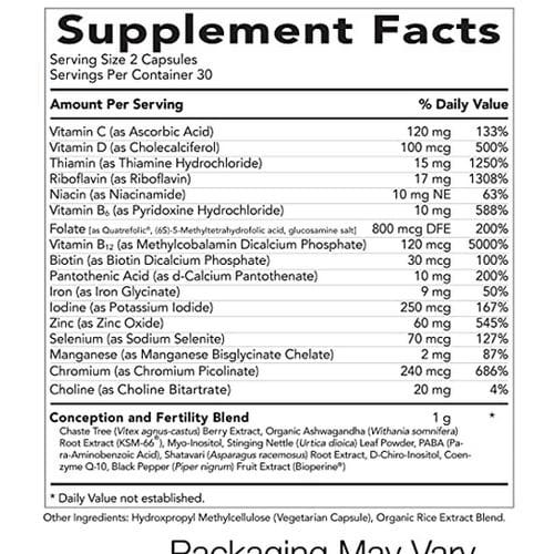 Pink Stork Fertility Support Women - 60 Capsules