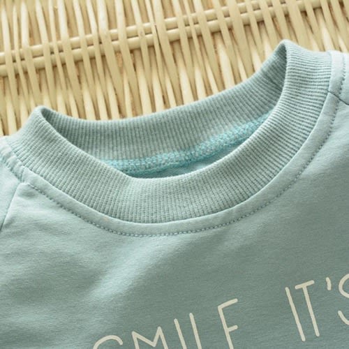 Boys Elephant Smile Top And Pant Set