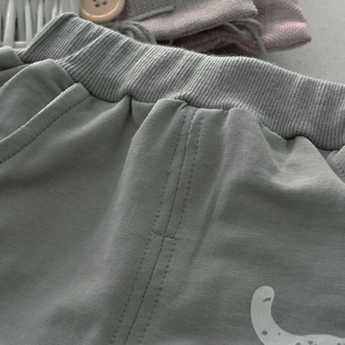 Boys Elephant Smile Top And Pant Set