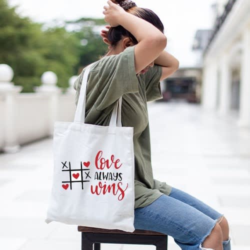 Love Design Tote Bag - 16 x 12 inches