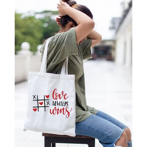 Love Design Tote Bag - 16 x 12 inches