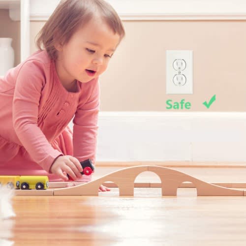 4 Pieces Child Safety Power Socket Protector Cover