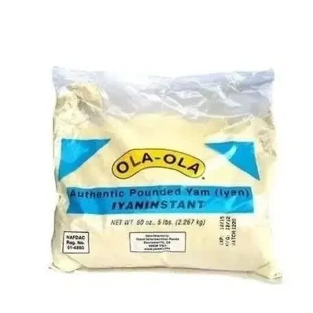 Ola - Ola Authentic Instant Pounded Yam - 80oz / 2.267kg