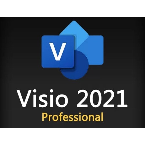 Microsoft Visio Professional 2021 - 1 User - 1 Year