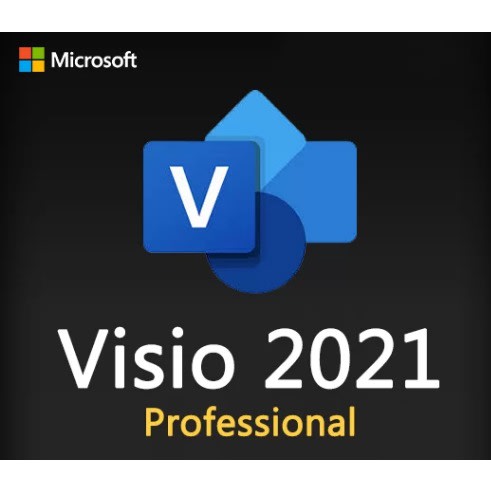 Microsoft Visio Professional 2021 - 1 User - 1 Year