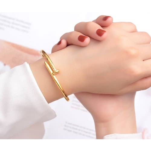 Nail Bracelet - Gold