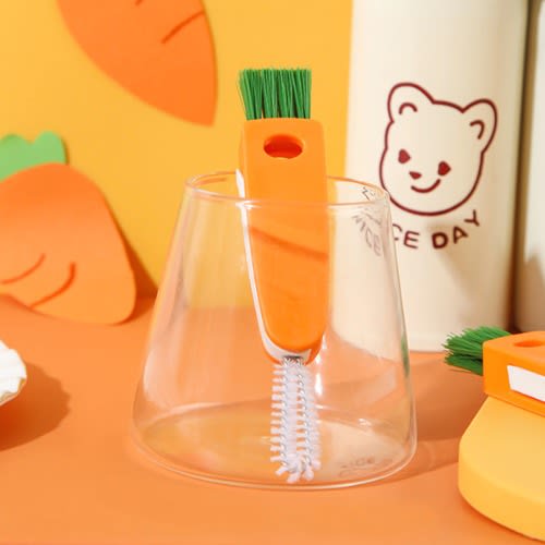 3 In 1 Mini Cup Cover Cleaning Brush - 2pcs
