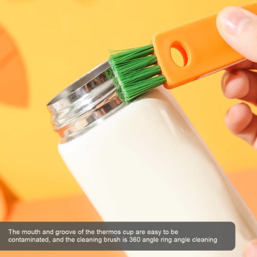 3 In 1 Mini Cup Cover Cleaning Brush - 2pcs