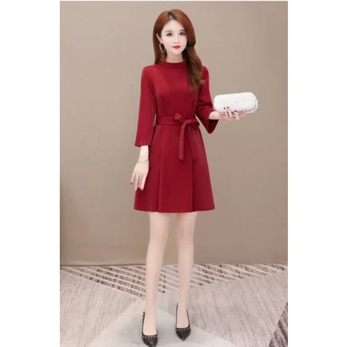 Ladies Dress - Red