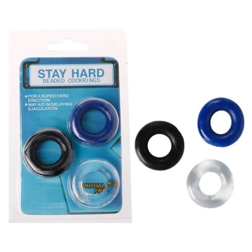 Super Stronger Erection Delay Ejaculation Penis Rings Set