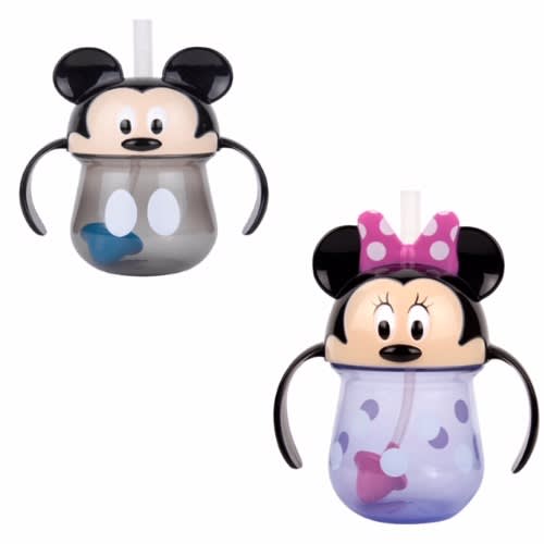 Minnie Mouse Spill Proof Weighted Straw Sippy Cup