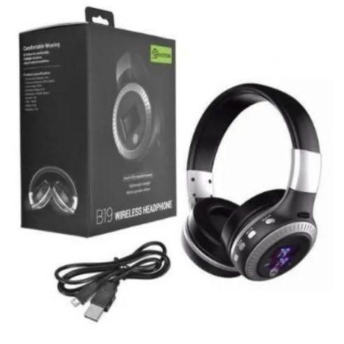 Zealot B19 Wireless Bluetooth Headphone With Lcd
