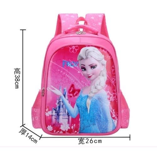 Frozen School Bag Pink - Medium