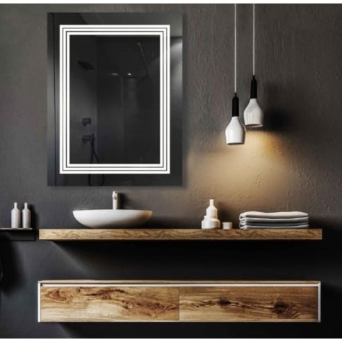 Led Mirror - 70x50cm