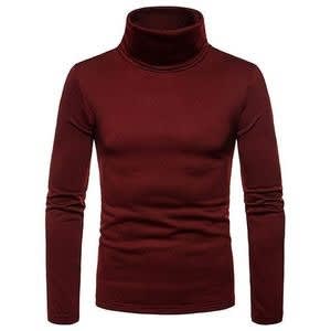 Turtleneck Long Sleeve Shirts - 6 In 1