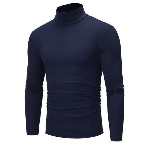 Turtleneck Long Sleeve Shirts - 6 In 1