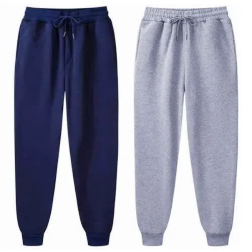2in1 Joggers For Men-blue And Grey