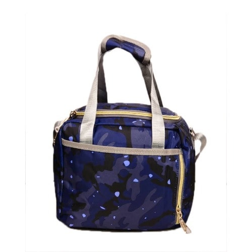 Hppower Camo Thick Insulated Lunch Bag- Blue