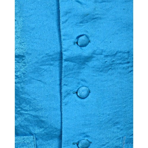 Men's Waistcoat- Blue - MWC-1458