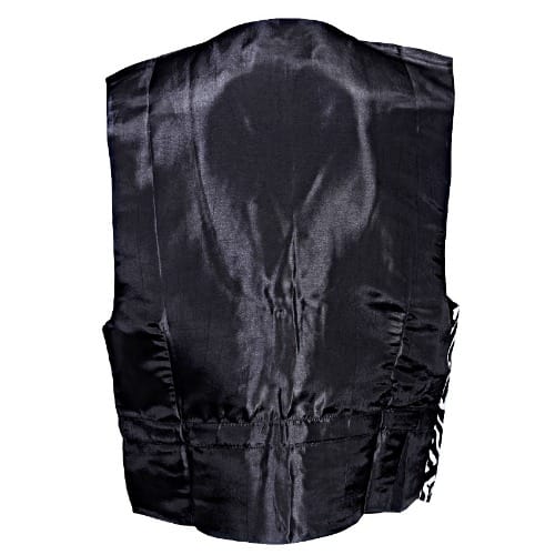 Custom Designed Waistcoat - Black & Silver - MWC-1330