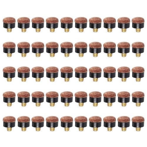 Snooker Screw Tips - 11mm - 50 Pieces