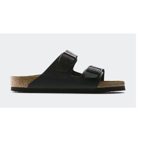 German Slips: Black Leather