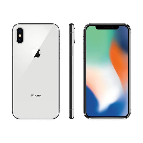 iPhone X - 64GB ROM - 3GB RAM - 4G LTE With Free Pouch & Screen Guide - Silver