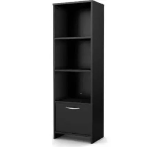 Wooden Office & Book Filing Cabinets - Black