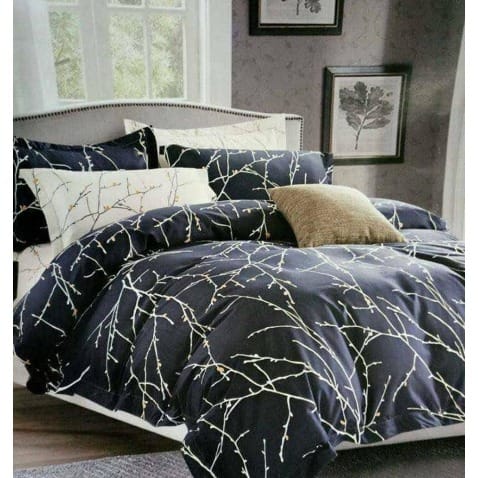 Multicolor Bedsheet With Pillowcases