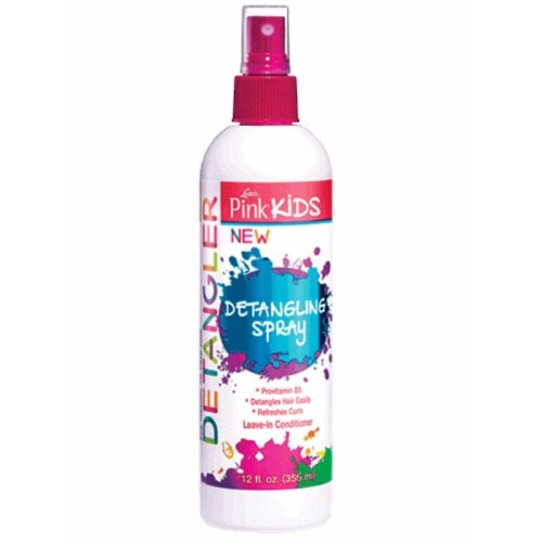 Pink kids Detangling Spray For Kids - 355ml
