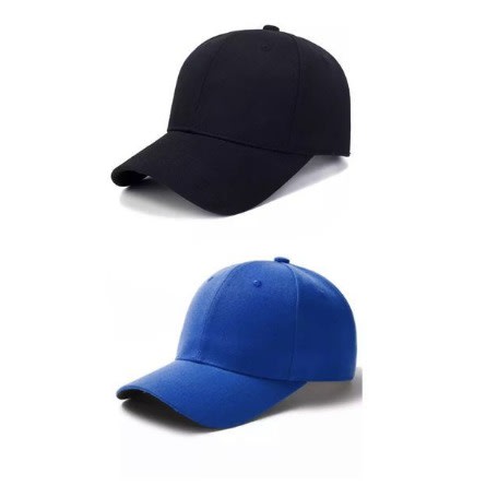3 In 1 Quality Plain Unisex Face Caps