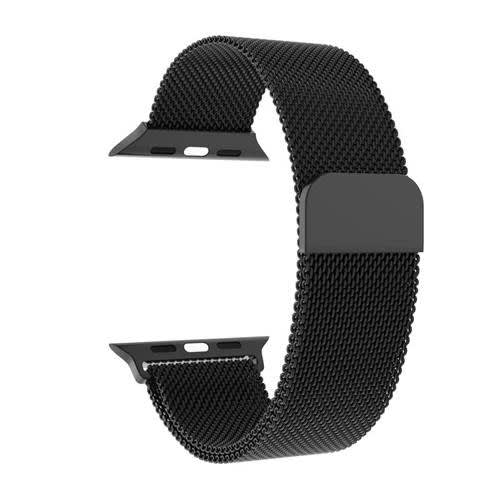 Milanese Strap For iWatch All Series - 38mm - 40mm - 41mm - Black