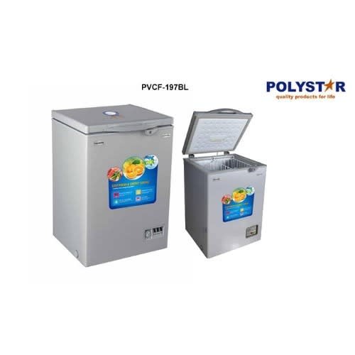 197L Portable Super Fast Cooling Chest Freezer Pv-cf197bl