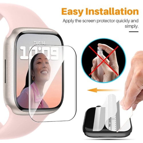 Soft Film Screen Protector For Apple Watch Series 7 - 45mm