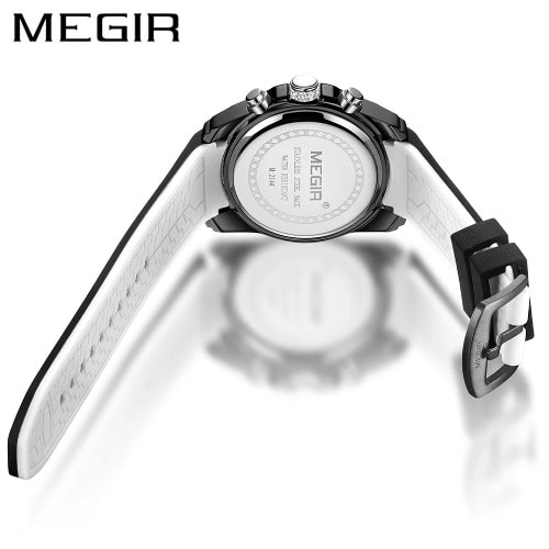 Chronograph Men Quartz Wristwatch - Black