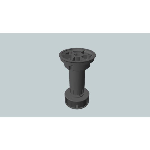 Cabinet Leg - 10/15 Adjust Base Leg