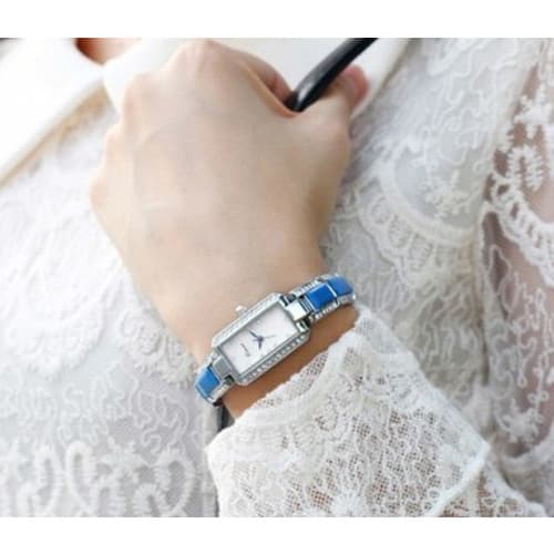 Women Blue Wristwatch