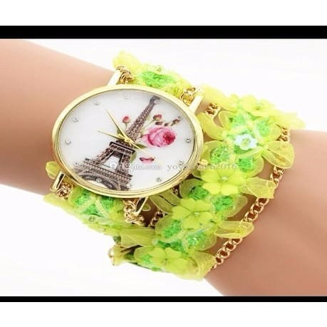 Women's Bracelet Strap Wristwatch - Yellow
