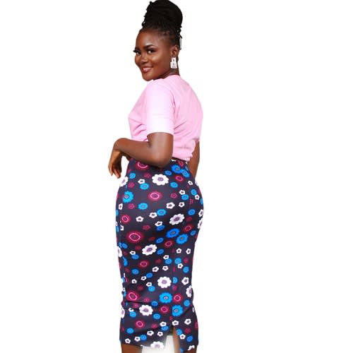 Pink Top And Floral Skirt Co-ordinate Two Piece