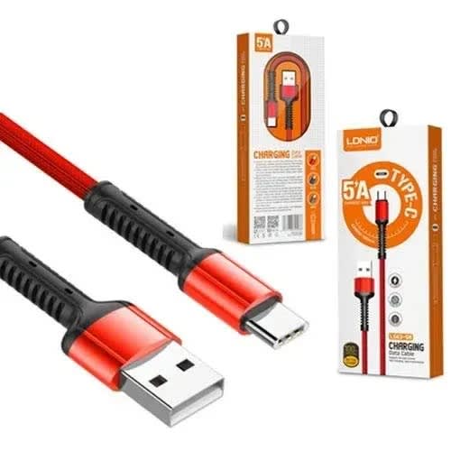 Ls63 5a Usb For Type-c Fast Charging Data Cable