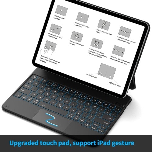 Magic Keyboard With Backligt Touchpad For 11 Inch Ipad Pro (2018/2020/2021)