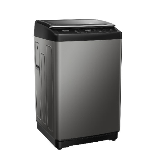 Automatic Top Load Washing machine - 8kg -Hiswm802t-wtja- 8kg- titanum Grey