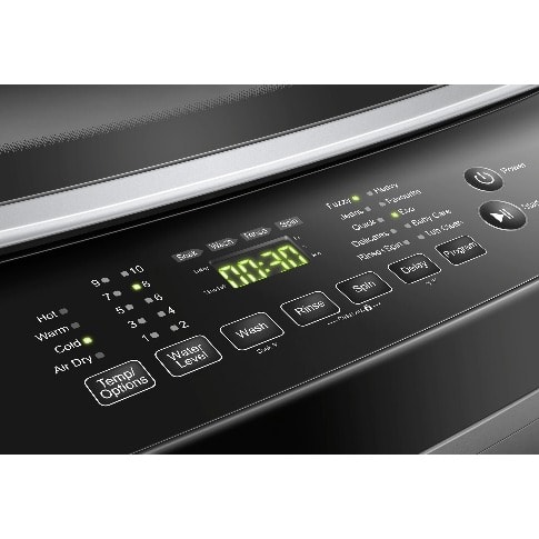 Automatic Top Load Washing machine - 8kg -Hiswm802t-wtja- 8kg- titanum Grey
