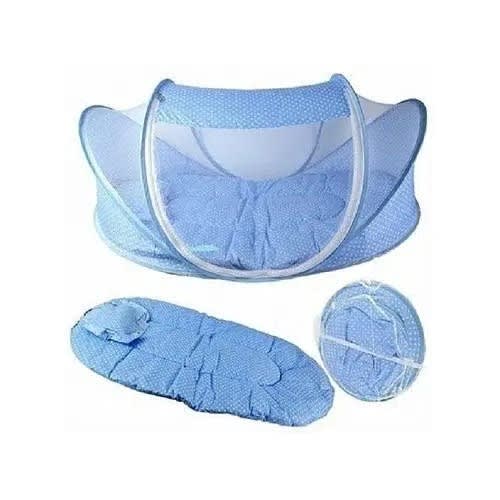 Universal Chef Happy Baby Convenient Baby Bed With Net Pop Up Style Dotted