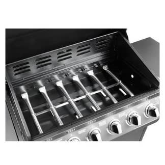 Dayton 6 + 1 Gas Burner Grill Barbecue Machine