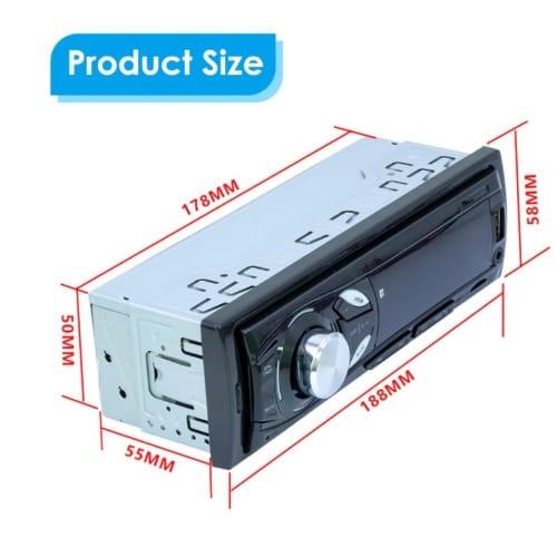 Swm-1044 Universal Car Bluetooth Mp3 Player Supports Tf Card U Disk Fm Car Radio