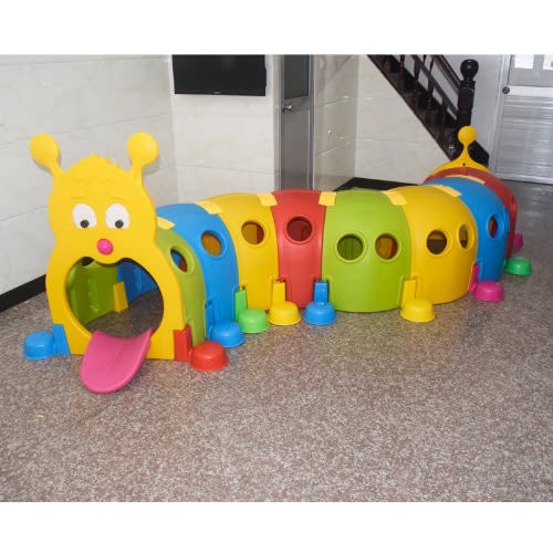 Long Double Kids Play Tunnel-320 x 105 x 125cm