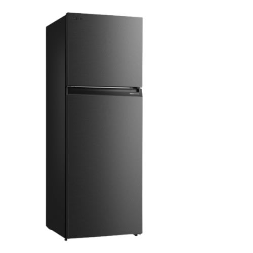 Double Door Inverter Fridge - Dark Grey -359L
