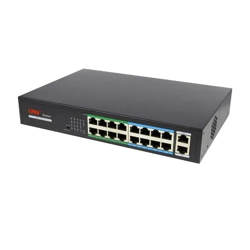 Unmanaged Poe Switch - Onv-h1016pls - 16 Port 10/100mbps